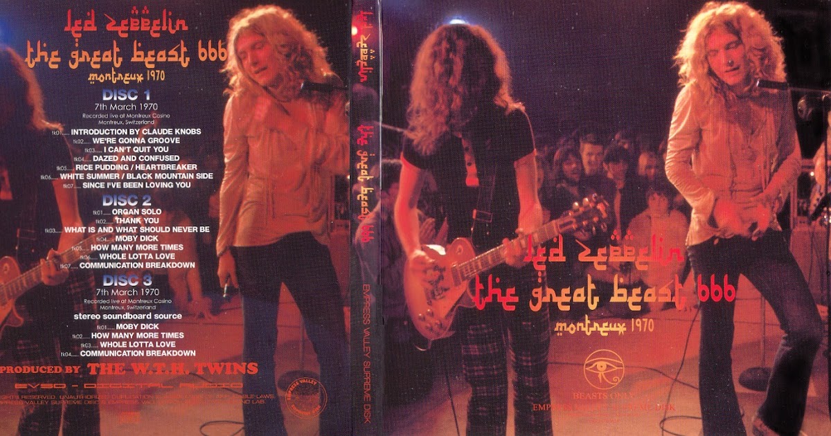 Led Zeppelin - 1970-03-07 - Montreux, CH (AUD/SBD/FLAC) 4 CDs 
